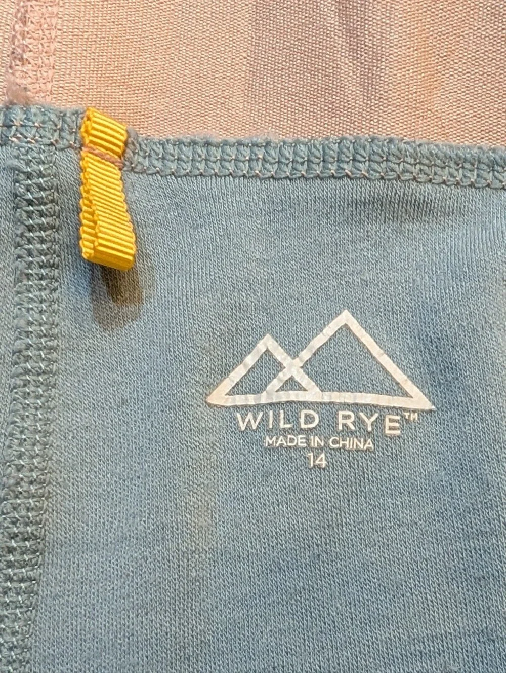WildRye x SheJumps Jane 7/8 Crop Merino Wool Leggings Base Layer Sz 14